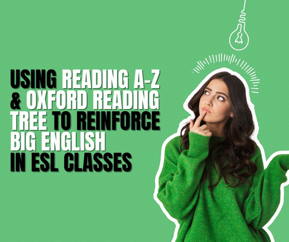 Using Reading A-Z and Oxford Reading Tree with Big English | ESL Teaching Strategies